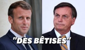 Déforestation en Amazonie: Bolsonaro accuse à nouveau Macron de mauvaise foi