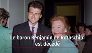 Le baron Benjamin de Rothschild est décédé