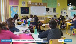 Vendée Globe : la course se joue aussi à l'école