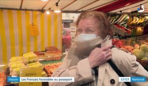 Covid-19 : les Français se disent favorables au passeport vaccinal