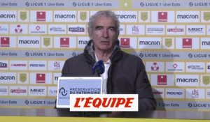 Domenech : « On a eu des bons moments » - Foot - L1 - Nantes