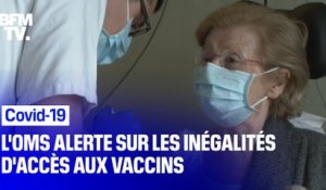 Covid-19: l’OMS alerte sur les inégalités d’accès aux vaccins