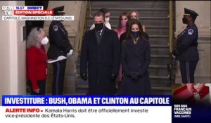 Investiture: la famille de Joe Biden arrive au Capitole