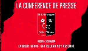 [NATIONAL] J19 Conférence de presse avant match USBCO - SC Bastia