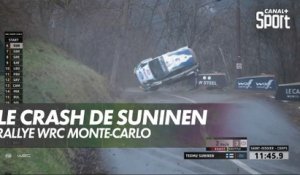 L'incroyable crash de Suninen à Monte-Carlo