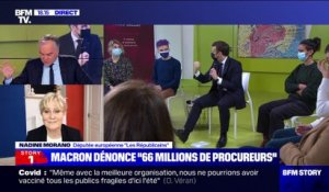 Story 3 : La France est devenue "une nation de 66 millions de procureurs", déplore Emmanuel Macron - 21/01