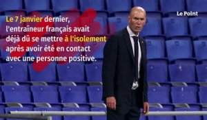 Zinédine Zidane testé positif au Covid-19