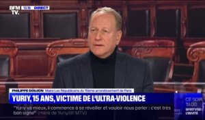 Philippe Goujon (LR) sur l'agression de Yuriy: "C'est sans précédent dans le 15e [arrondissement de Paris] et d'une barbarie inouïe"