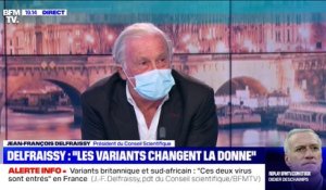 Jean-François Delfraissy: "Ces variants sont l'équivalent d'une deuxième pandémie"