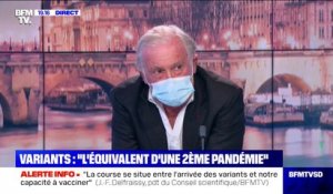 Jean-François Delfraissy: "Nous n'aurons pas vacciné l'ensemble des Français pour l'été"