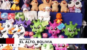 Les Boliviens défient la pandémie pour la fête de l'abondance