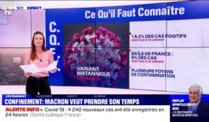 Reconfinement: Emmanuel Macron veut prendre son temps - 25/01