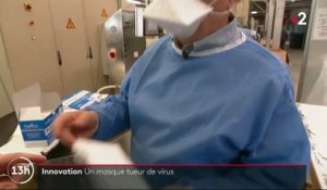 Coronavirus : un masque virucide élaboré en France
