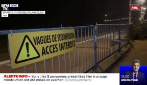 Tempête Justine: la vigilance orange vagues-submersion levée à Biarritz