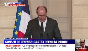 Jean Castex: "Les entrées et sorties du territoire à destination ou en provenance d'un pays extérieur à l'Union européenne seront interdites"