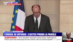 Jean Castex: "Toute entrée en France à partir d'un pays de l'Union européenne sera conditionnée à la réalisation d'un test PCR, à l'exception des travailleurs transfrontaliers"