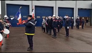 Prise de commandement du centre d’incendie et de secours de Marigny-le-Châtel