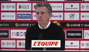 Puel : «Je pense que c'est une victoire méritée» - Foot - L1 - ASSE