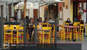 "Cela faisait si longtemps" : en Italie, les restaurants accueillent de nouveau les clients