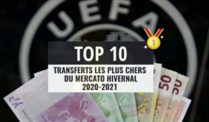 Mercato hivernal 2021 : top 10 des plus gros transferts