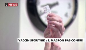 Vaccin russe : Emmanuel Macron n'exclut pas l'option