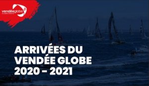 Live arrivée Clarisse Crémer Vendée Globe 2020-2021 [FR]