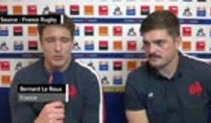 XV de France - Le Roux : "La concurrence, c'est super pour le groupe"