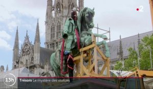 Rouen : incroyable découverte sous une statue de Napoléon