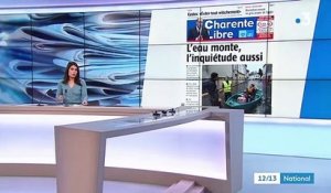 Charente-Maritime : les habitants de Saintes craignent une crue historique
