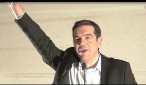 Alexis Tsipras à St Denis : Nous pouvons vaincre l'austérité (VF & VO )