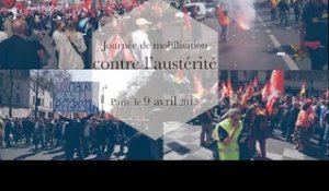 Manifestation contre l’austérité - Paris
