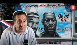 Fresque Traoré/Floyd - Azzédine Taïbi : "Cette fresque est une expression artistique et pacifiste"