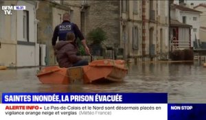 Crues à Saintes: la Charente franchit la barre des 6 mètres
