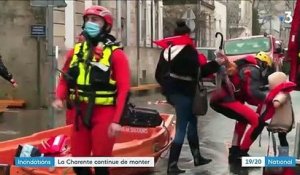Inondations en Charente-Maritime : le niveau de l’eau inquiète à Saintes