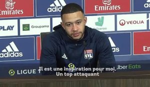 OL : Memphis évoque la comparaison avec Karim Benzema