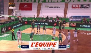 Limoges l'emporte face à Pau-Lacq-Orthez - Basket - Jeep Élite