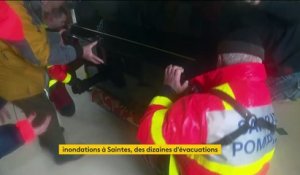Charente-Maritime : face aux inondations, la ville de Saintes évacue des habitants
