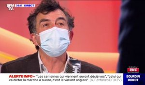 Covid-19: le Pr Arnaud Fontanet prédit encore "deux mois difficiles"