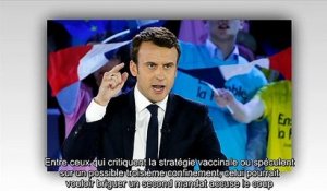 ✅ « J'en ai marre » - la colère d'Emmanuel Macron envers des scientifiques