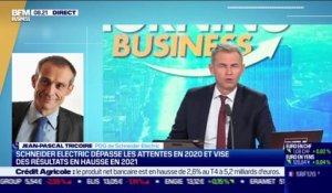 Jean-Pascal Tricoire (Schneider Electric): Schneider Electric dépasse les attentes en 2020 et vise des résultats en hausse en 2021 - 11/02