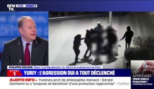 Philippe Goujon: "J'ai demandé au procureur de la République que les autres membres cette bande, qu'on voit essayer de mettre à mort un adolescent, soient également mis en détention"