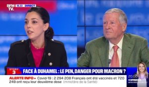 Face à Duhamel: Le Pen, danger pour Macron ? - 15/02