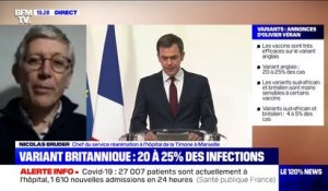 Pr Nicolas Bruder: "On a plus de malades en réanimation dans les Bouches-du-Rhône qu'à Paris avec des capacités qui sont bien inférieures"