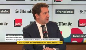 Christophe Castaner sur le "duel annoncé" Macron/Le Pen : "Il y a cinq ans, à un an et trois mois de la présidentielle, qui pensait qu'Emmanuel Macron serait président ? Je ne crois pas au déterminisme politique."