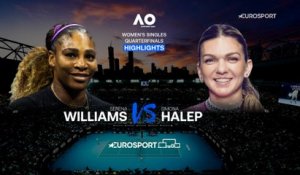 Williams écarte Halep de sa route vers les demi-finales : sa victoire en vidéo