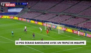Ligue des champions : le PSG écrase Barcelone avec un triplé de Mbappé