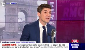Aurélien Pradié (LR): "Le match Le Pen-Macron, je le refuse"