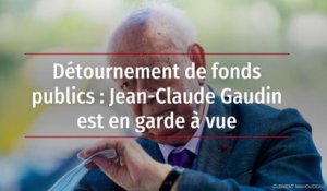 Détournement de fonds publics : Jean-Claude Gaudin est en garde à vue