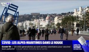 Covid-19: à Nice, le taux d'incidence dépasse les 735 cas pour 100.000 habitants