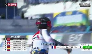 Mathieu Faivre champion du monde du slalom géant